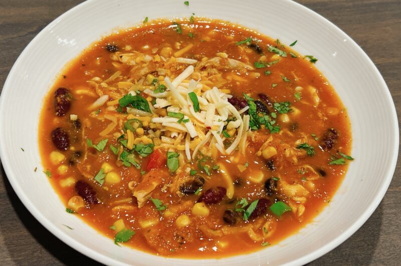 Creamy Chicken Enchilada Soup