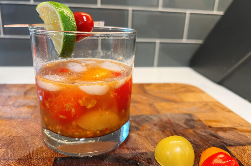 Spicy Tomato Gin and Tonic