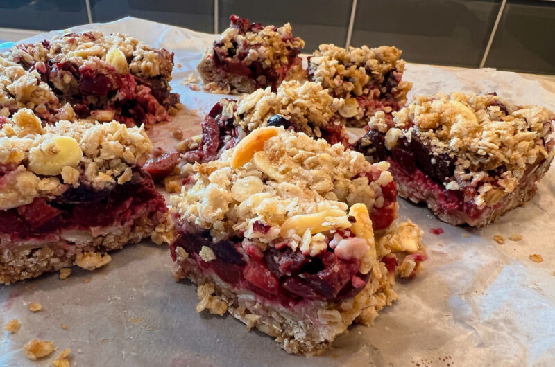 Cherry Breakfast Bars