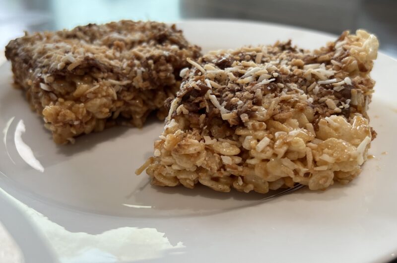 Samoa Rice Krispie Treats