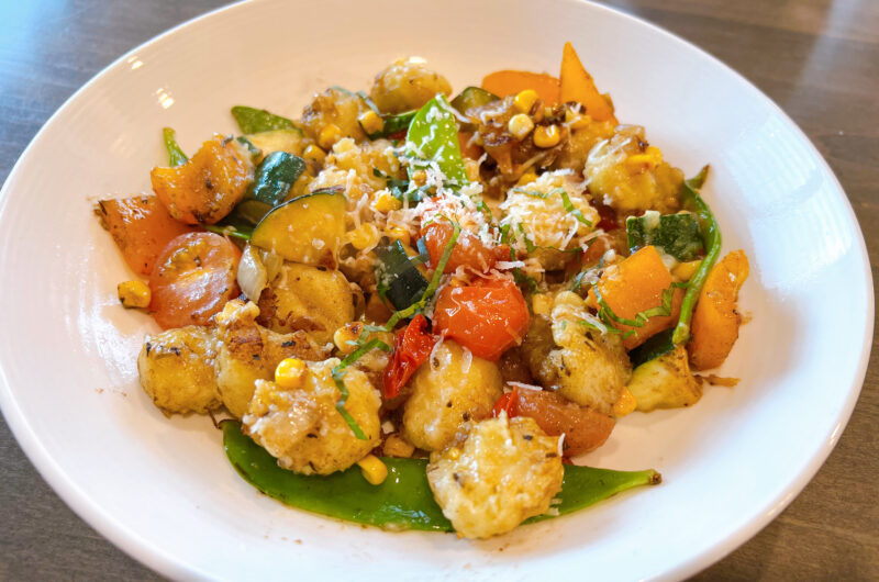 Summer Gnocchi with Basil Brown Butter