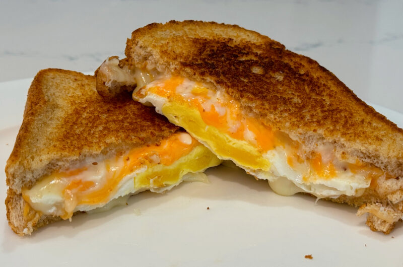 Fried Egg Grilled Cheese Sandwich