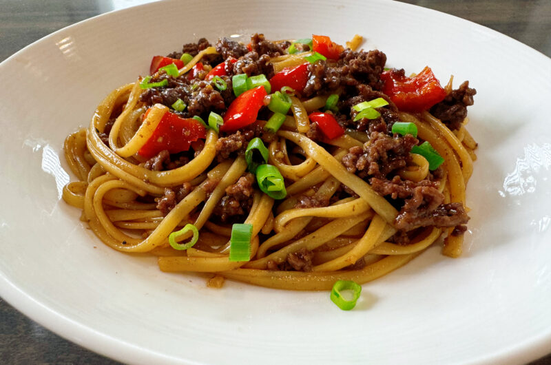 Mongolian Beef & Noodles