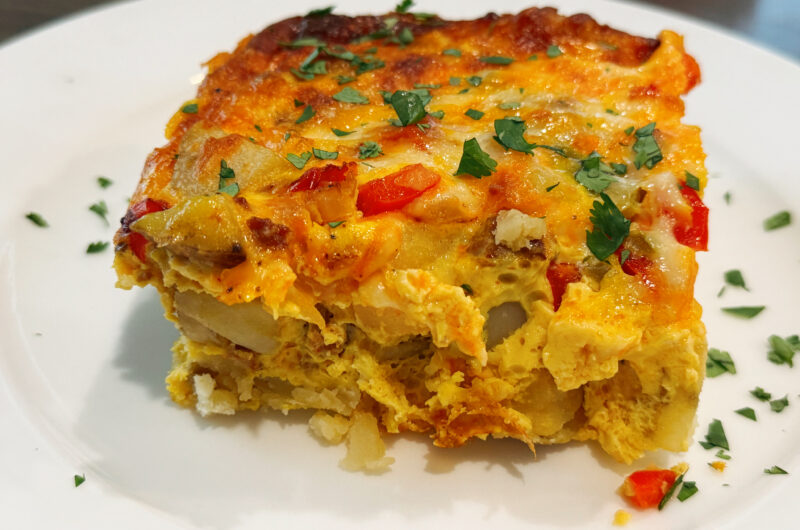 Chorizo & Potato Egg Casserole