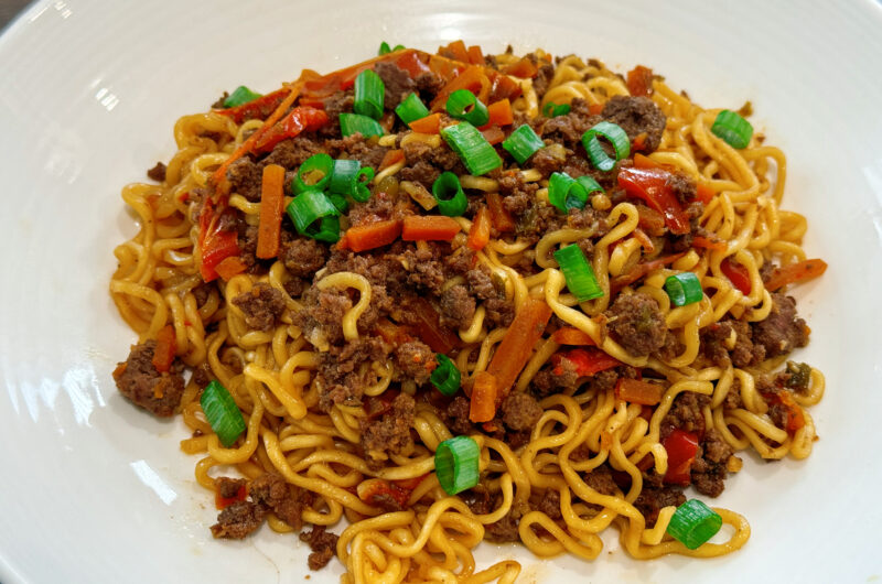 Slow Cooker Beef Ramen