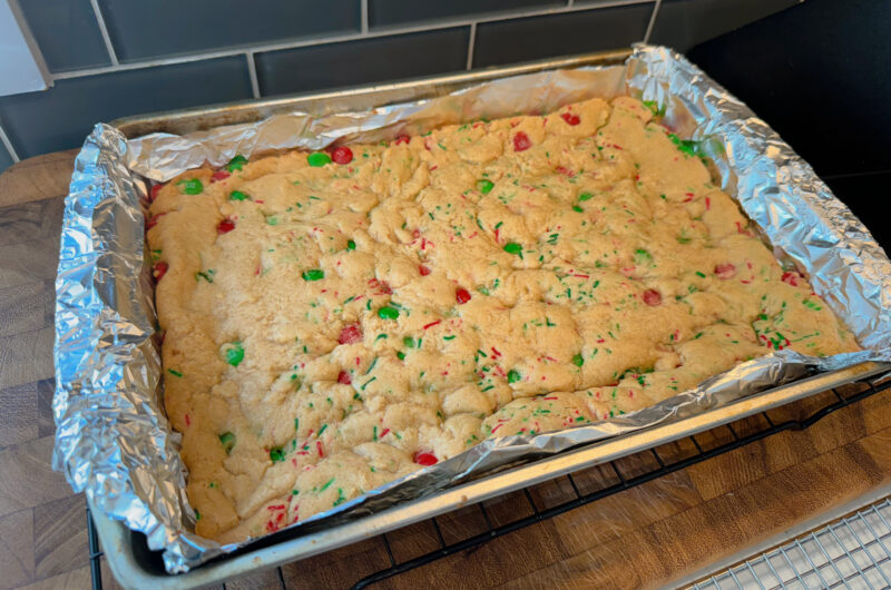 Christmas Cookie Bars