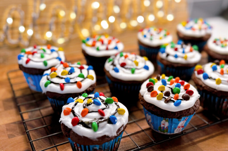 Twinkle Light Cupcakes