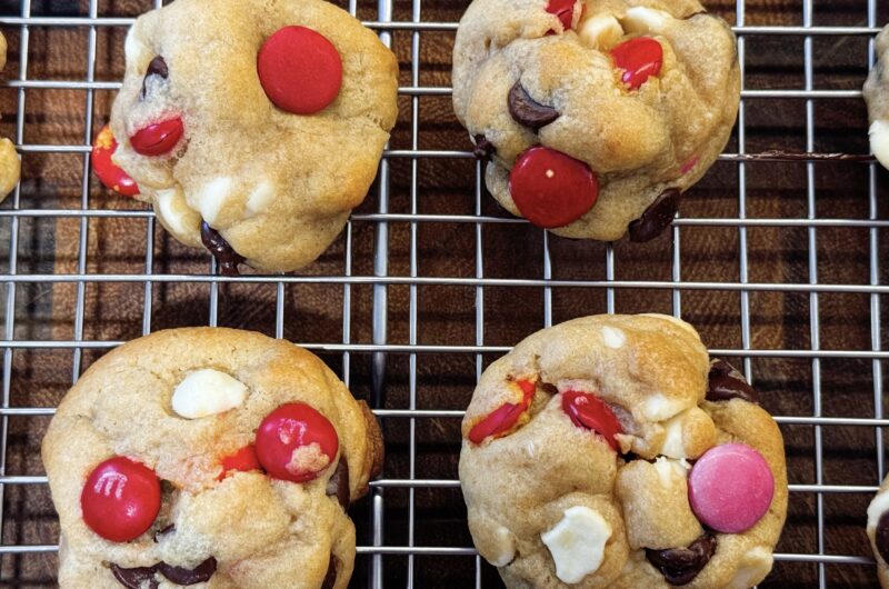 Valentine Chocolate Chip Cookies